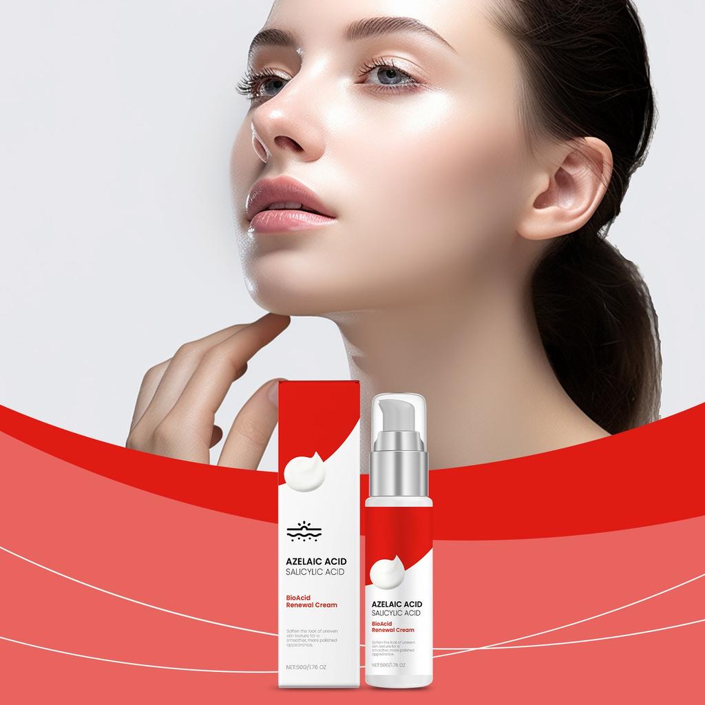 Acne Cream Gently Cleanses Pores, Moisturizes And Smooths The Skin. Moisturizing Care Cream