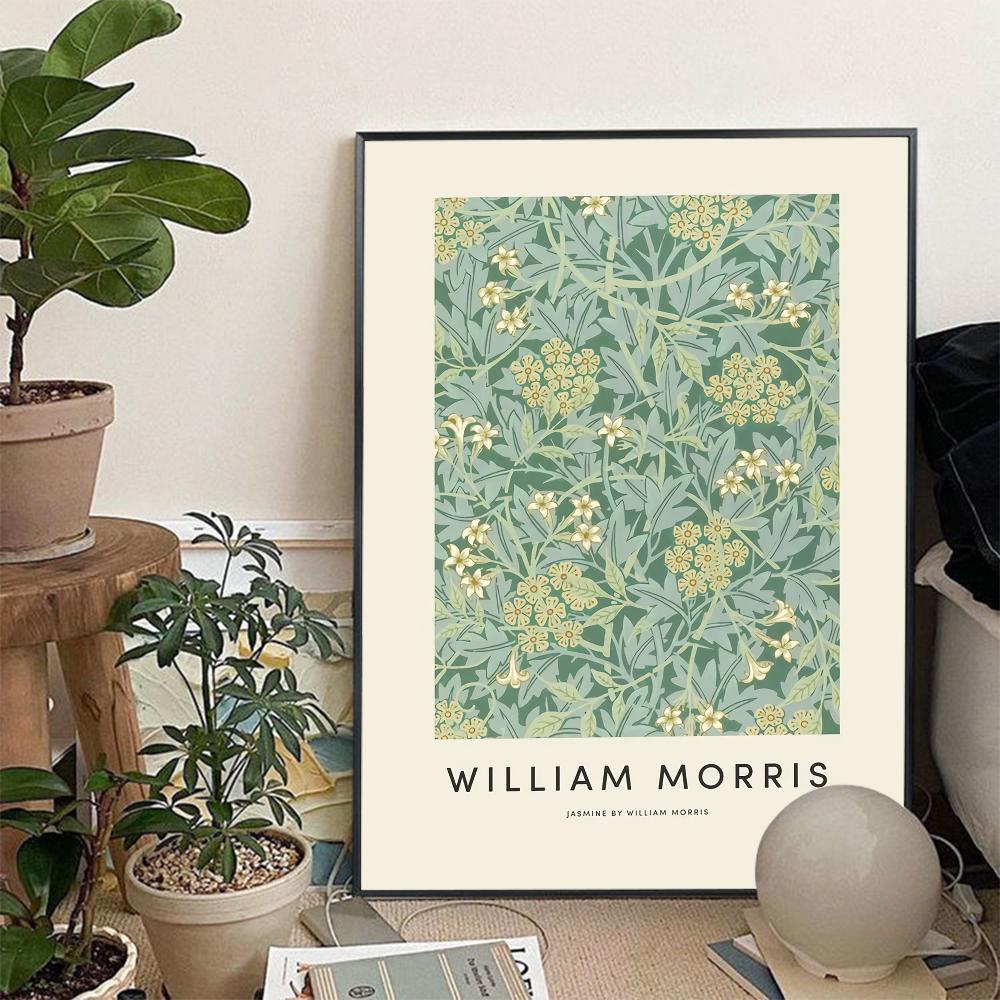 

Уильям Моррис Музей Художественная выставка Художественный постер Аниме-постеры Липкая винтажная комната Домашний бар Кафе Декор Кавайный декор комнаты 21cm×30cm NoFrame