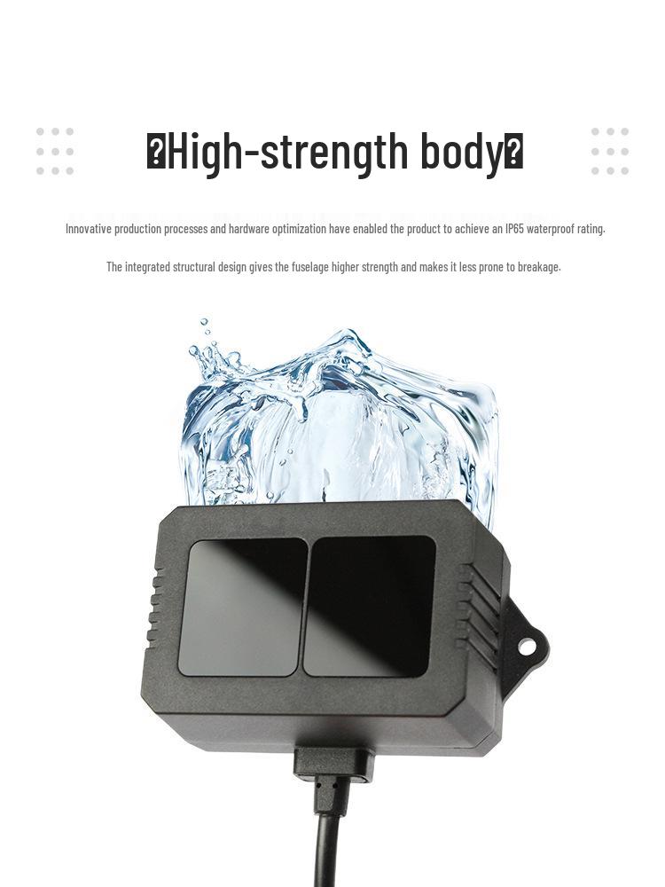 TF02-Pro IP65 Laser Radar: 40m Range, Low Power, High Ambient Light Resistance, High Frame Rate