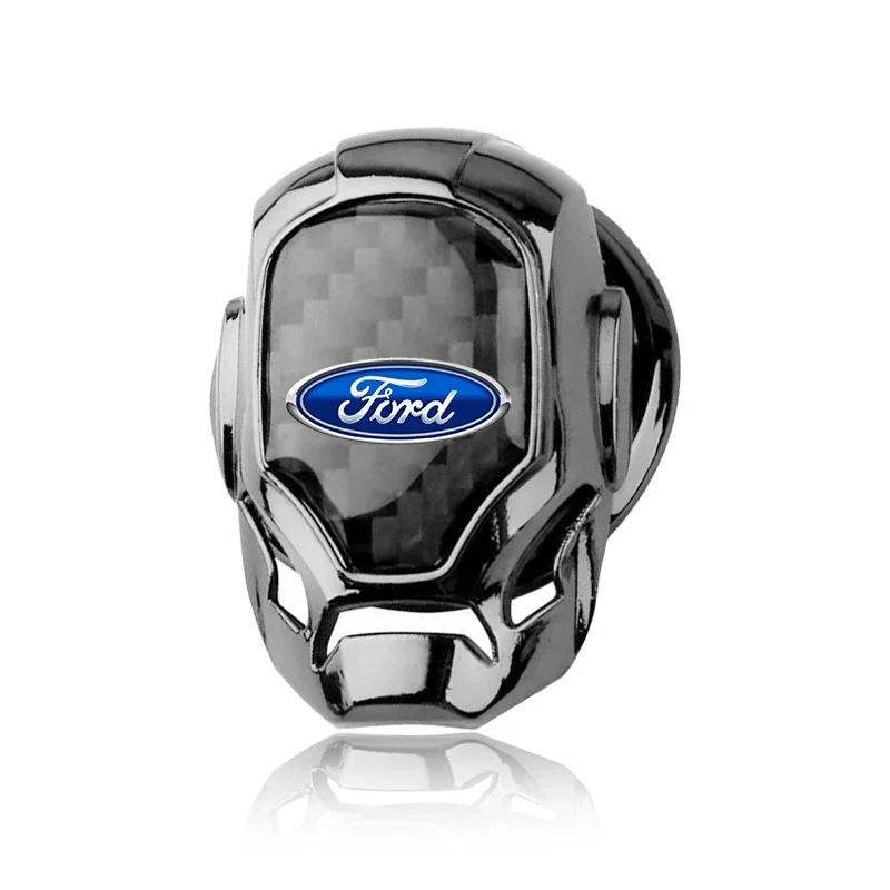 

Автомобильная наклейка 2026 Ford 2025 Горячий автомобиль Двигатель Кнопка запуска одной кнопкой Чехол Значок дизайна автомобиля Для Ford Raptor Fiesta Focus 2 3 4 Mond