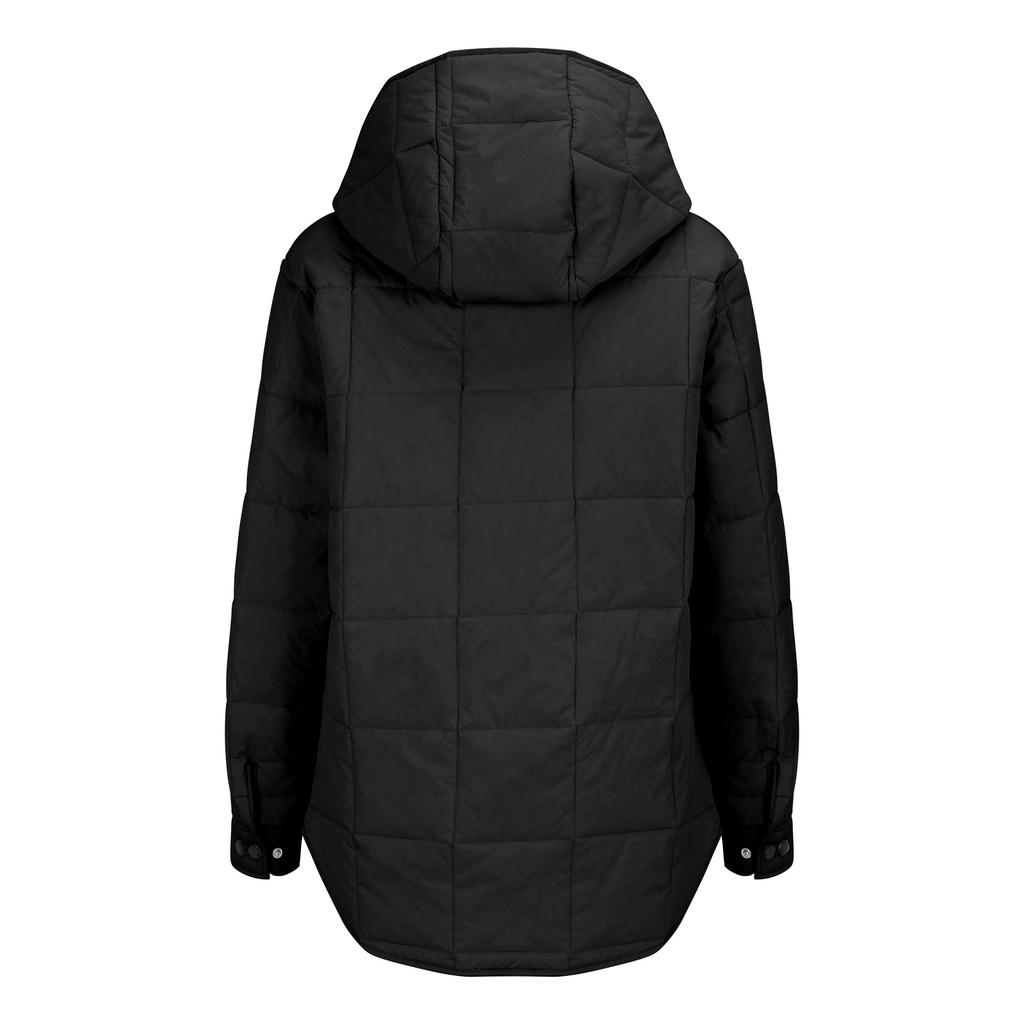 Womens Jacket Winter Warm Packable Lightweight Oversized Long Sleeve Hooded Coats With Pocket