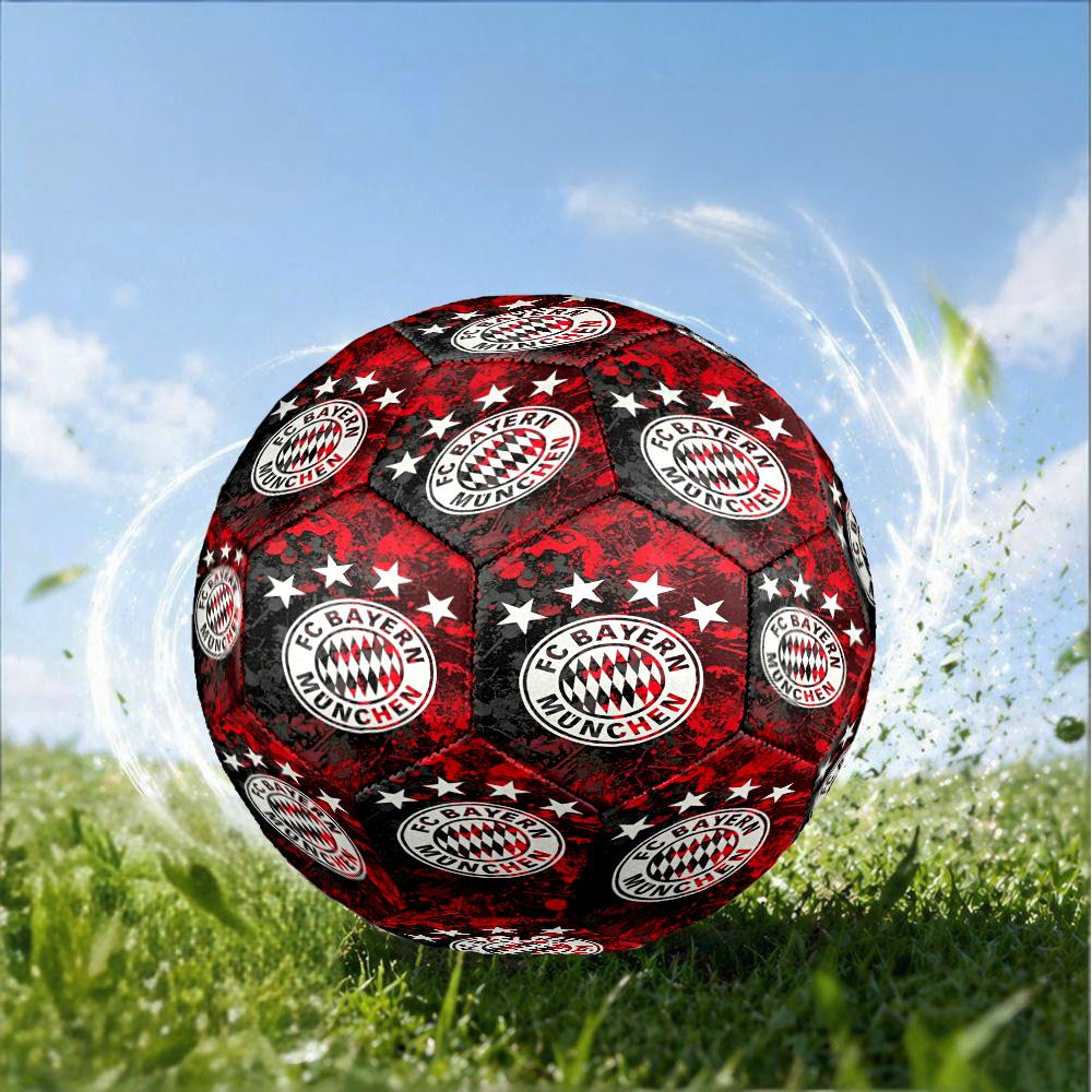 Munich Football Club Printed No. 5 Soccer Balls, High-Quality, Anti-Slip, Protective Football, A Unique Gift , Birthdays, Christmas Gifts