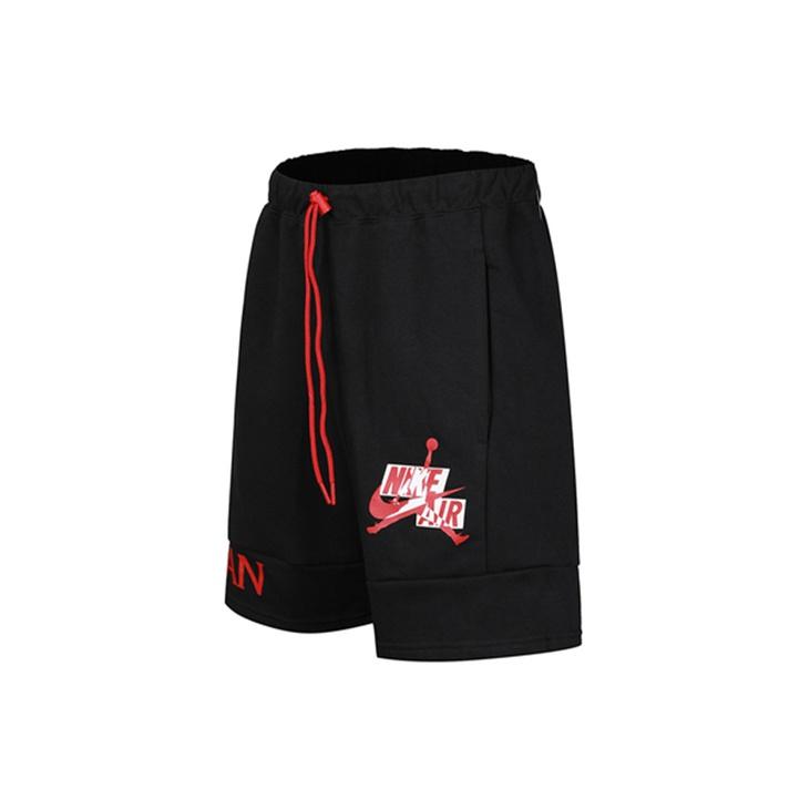 Jordan Pantaloni Scurți French Terry Jumpman Classics Bărbați Partea de Jos Negru CU2907-011