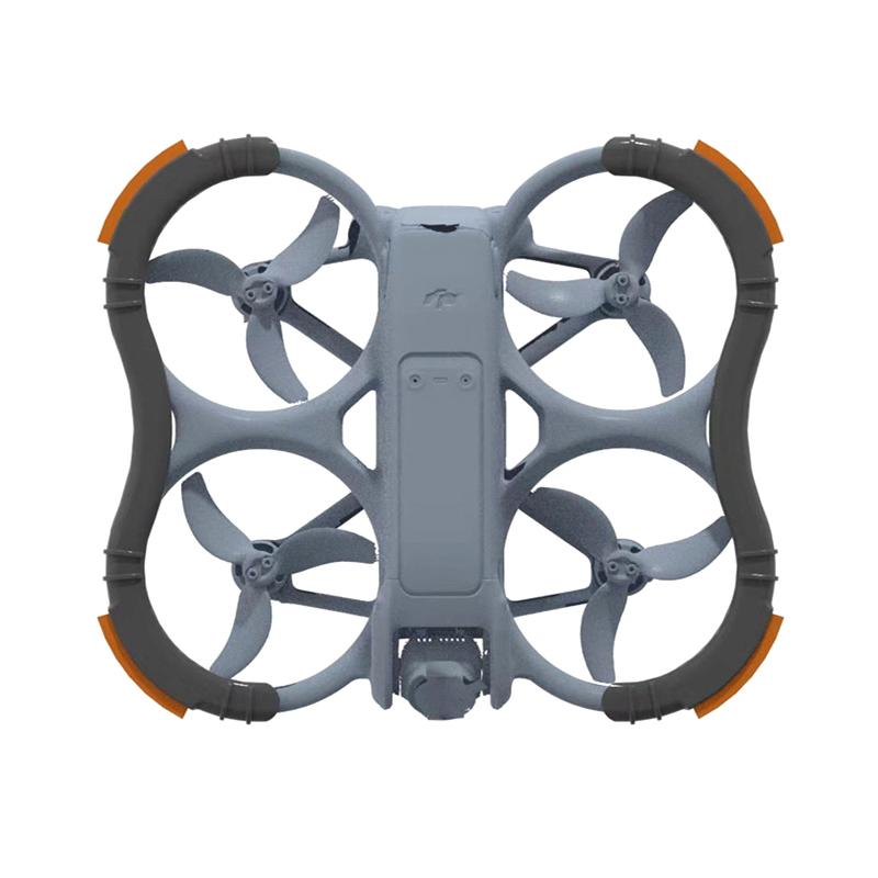Adecuado Para Dji Avata2 Cubierta Protectora de Hélices Tira Anticolisión Eva Parachoques Gimbal Accesorios de Seguridad Para Máquina Cruzada