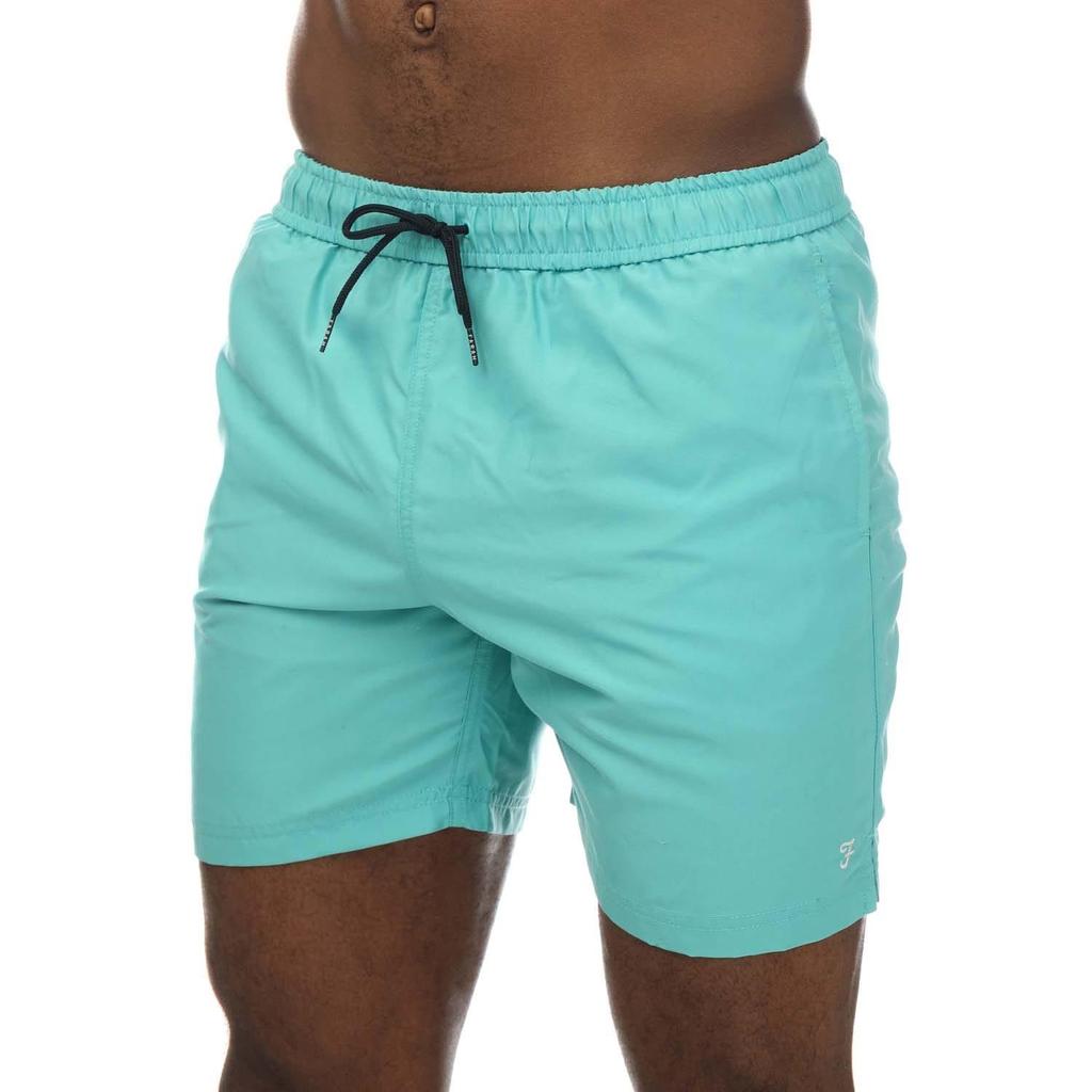 Farah Mens Plain Swim Shorts
