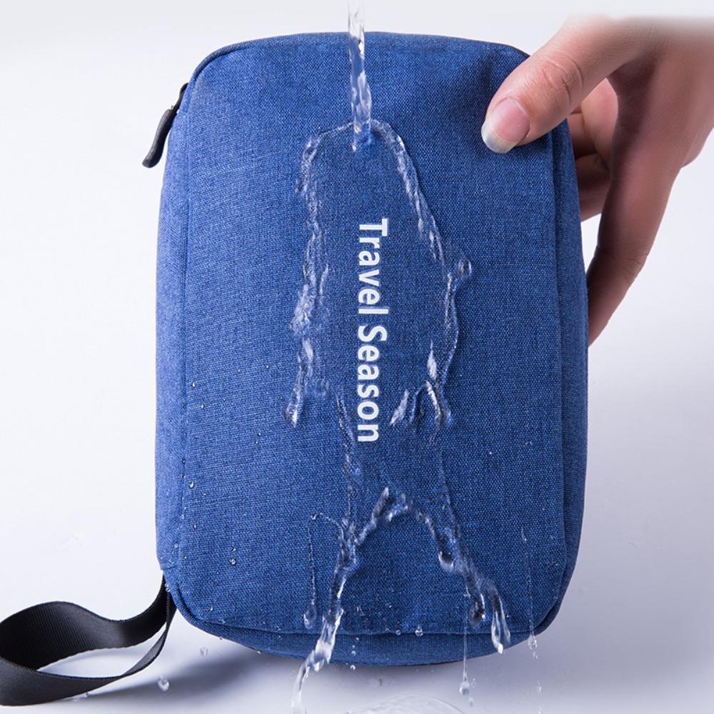 Foldable Hanging Toiletry Bag Large Capacity Travel Cosmetic Bag Washbag Men Makeup Case  Bathroom