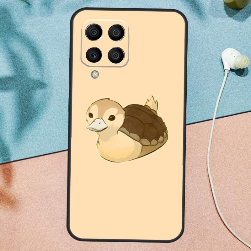Cute Cartoon Duck Case For Samsung Galaxy M54 M14 M34 M13 M53 M56 M52 M32 M16 M11 M21 M31 M35 M12 M15 M36 M55