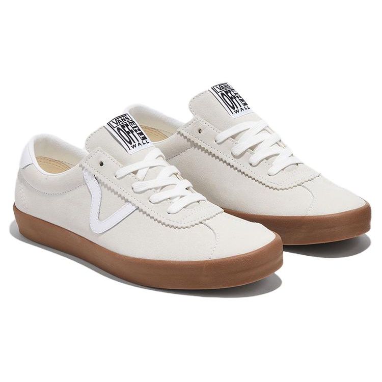 Vans Sport Low Cushioning Low-Top Skate Shoes Unisex Sneakers Beige Brown VN000CTDQJM