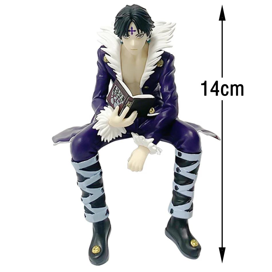 13cm Hunter×Hunter Anime Figure Phantom Troupe Hisoka Action Figure Noodle Stopper Room Decoration Noodle Stopper PVC Model Toys