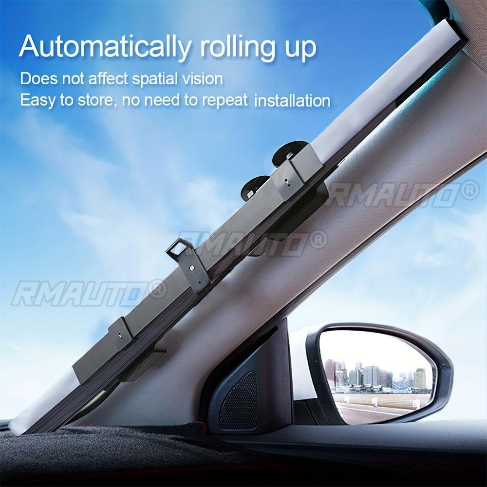 Universal Car Retractable Windshield Visor Car Sun Shades Cover Shutter Blinds Front Window SUV Protector