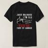 Just Because Im Old Doesnt Mean Youre Out of Range TShirt 100 Cotton ONeck Short Sleeve Summer Casual Mens Tshirt