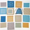 DIY Water Soluble Sashiko Embroidery Kit Sashiko Hand Sewing Needle And Fabric Material Kit For Beginner Hand Sewing Enthusiasts