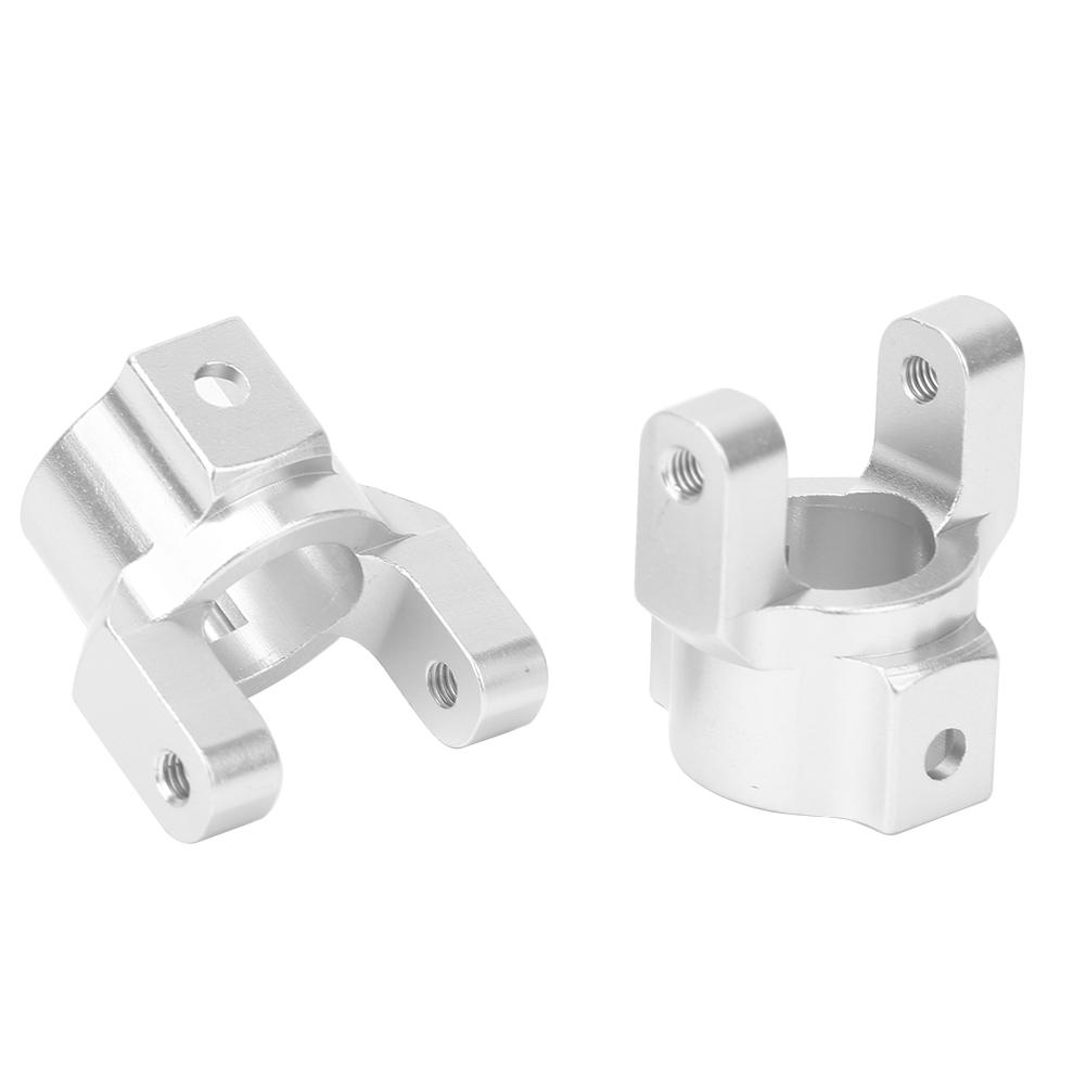 Aluminum Alloy Caster Mount (l R) Parts Fit for RGT 1 10 EX86100 RC Car ModelSilver R86022S