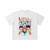 260 GSM Double Yarn 32 Count 100% Cotton Shikanoko V1 Koshi Print Unisex Heavy Cotton T Shirt