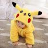 Autumn/Spring Thick Baby Dinosaur Romper - Warm, Cute, Perfect for Outings
