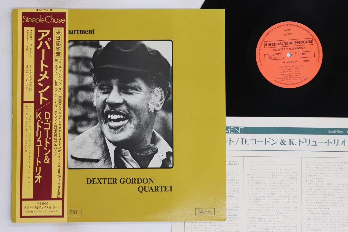

Виниловая пластинка DEXTER GORDON - Apartment RJ7101 STEEPLECHASE 1975 Япония Оби Джаз Б/У