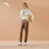 Anta Women's Fleece-Lined Sports Pants