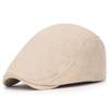 Autumn and Winter Men and Women Fashion Autumn Beret Hat Retro Newsboy Flat Cap Herringbone Duckbill Hat Painter Adjustable Gatsby Driving Cap