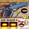 Side Marker Light For Fiat 500 Lancia Lybra Ypsilon For Maserati Alfa LED Dynamic Blinker Sequential Flashing Turn Signal Lamp