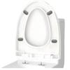 Songjing Universal Thickened Soft-Close Anti-Break Toilet Seat