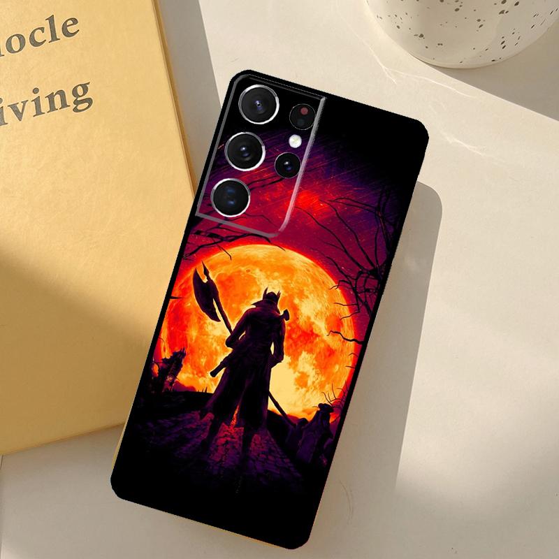 Game Bloodborne Phone Case For Samsung Galaxy S24 Ultra S20 S21 S22 S23 S25 S9 S10 Plus S25 FE Cover Shell