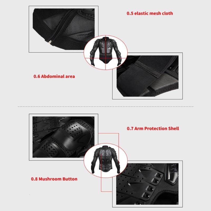 Men New Motorcycle Jackets Body Armors Motocross Racing Jackets Approval Motorbike Protecting Gear