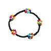 8pcs Multi Beaded Colorful Small Flower Bracelet Bohemia Charms Bracelet Set  Summer