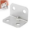 10pcs Angle Iron Board Table Chair Cabinet Wardrobe Fixed Connector 90-degree Angle Plate Bracket Shelf Brackets Accessories