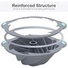 Nonstick Silicone Cake Mold Chiffon Baking Tool Easy to Clean Baking Pan for Homemade Desserts Pastry Baking Accessories