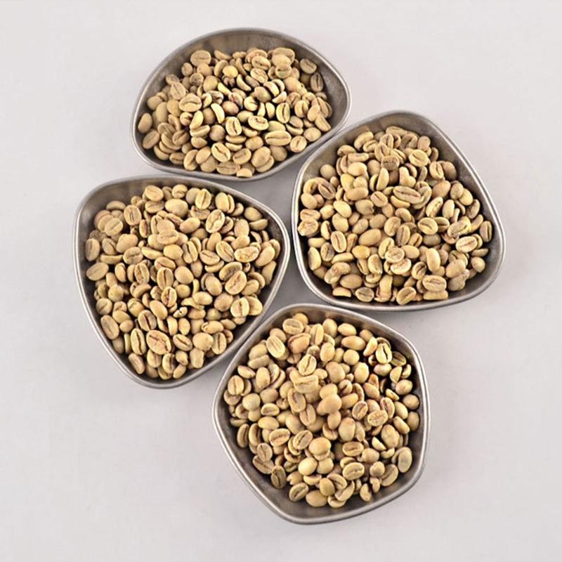4 Pack Coffee Bean Weighing Plate Functional Coffee Dosing Tray Metal Tray Coffee Bean Plate Gift for Coffee Enthusiasts