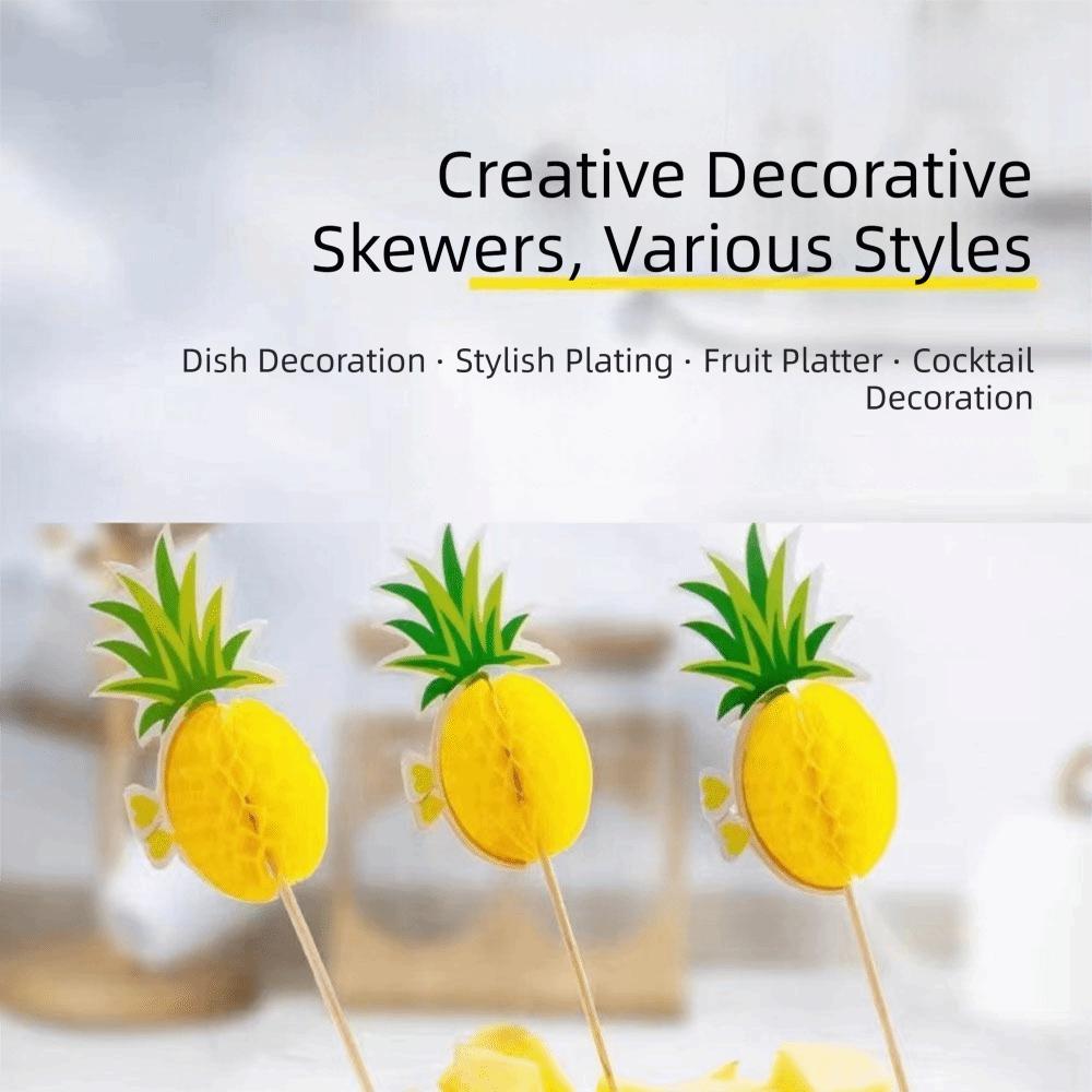 50 Pezzi Stuzzicadenti Mini Cocktail Multicolori Ombrellini da Cocktail Ombrellini per Bevande Guarnizione per Bevande