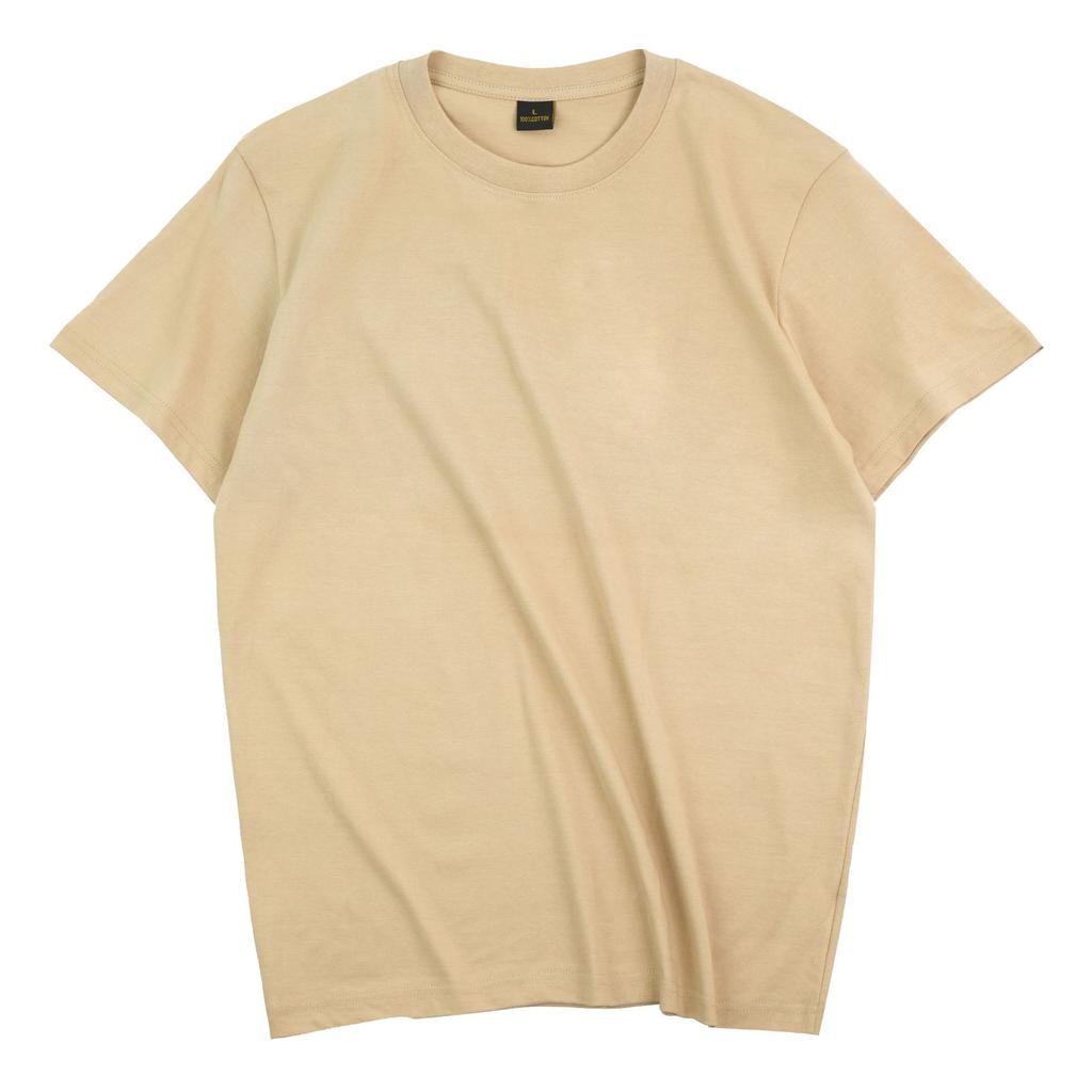 Męski i damski t-shirt z krótkim rękawem bawełniany z okrągłym dekoltem wygodny i oddychający ile dużych rozmiarów