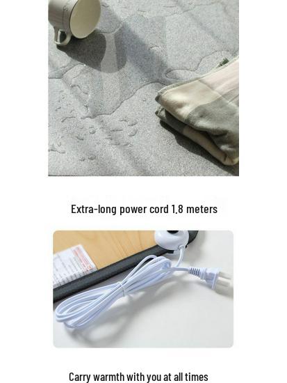 Electric Heated Foot Warmer Mat for Office - Winter Warmth Solution