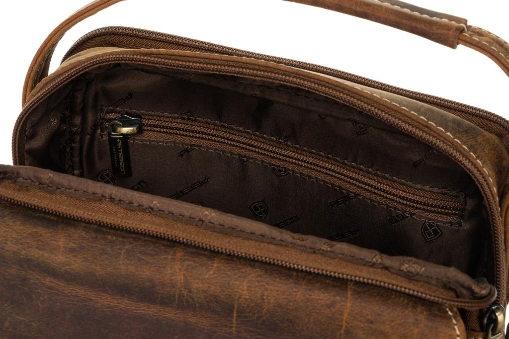 Leather bag PTN-371-TMH-5832 Tan