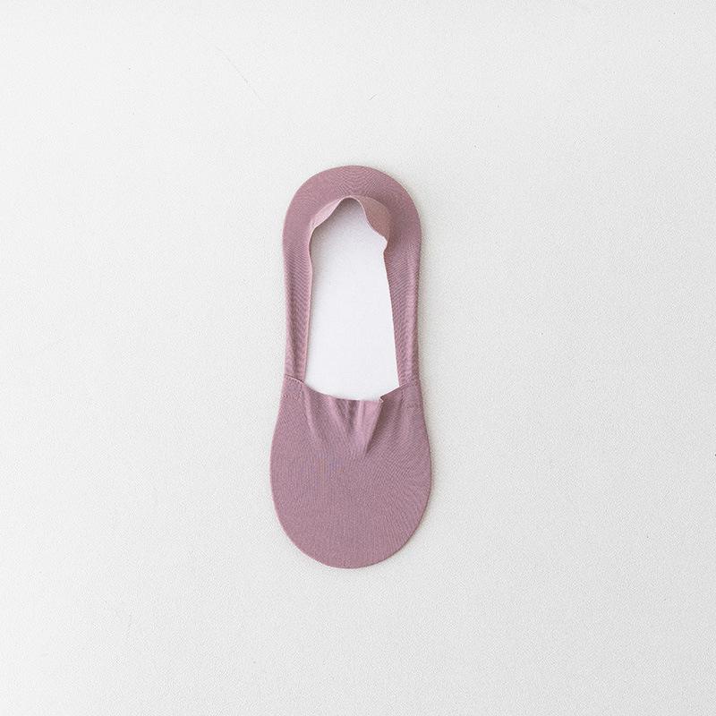 

Женские носки-лодочки большого размера, летние противоскользящие и не сползающие, и тонкие носки из ледяного шелка, короткие носки большого размера с неглубоким вырезом, невидимые 39-44 фиолетовый