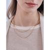 Herringbone Layered Necklace Elbrnn192