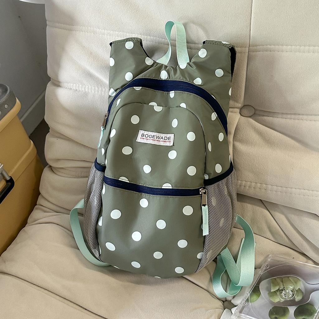 Schoolbag new schoolbag women's simple small backpack ins wind female junior high school student schoolbag women's high-value travel backpack