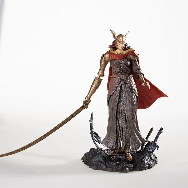 25cm/9.8in Game Elden Ring Figure Malenia PVC Statue Collection Sculpture for Game Fans