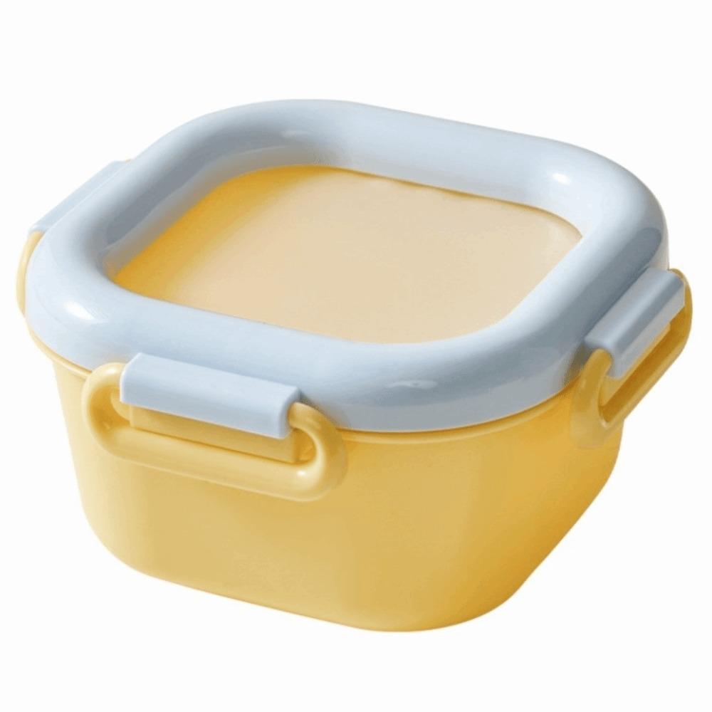 Visible Transparent Silicone Lid Food Container Fresh-keeping Box  Kitchenware