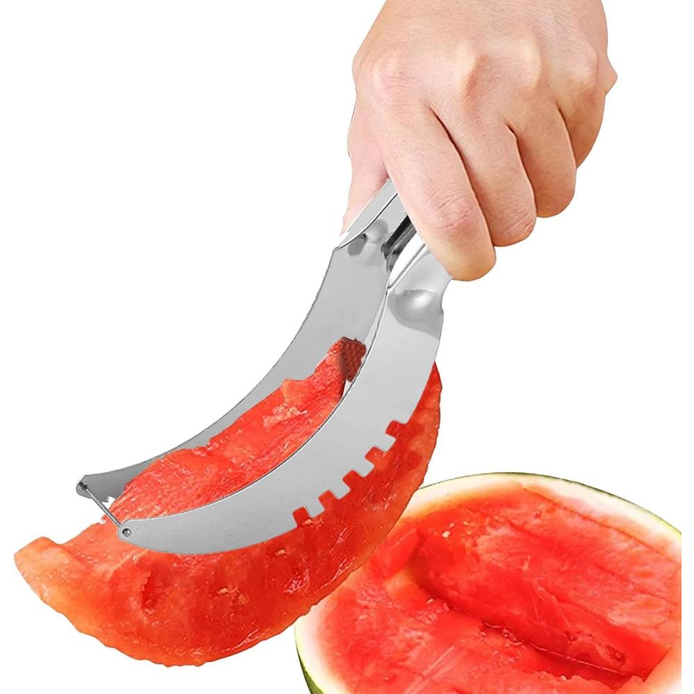 Watermelon slicer, stainless steel cutter, cutter, pitaya, papaya and soft fruit cutter