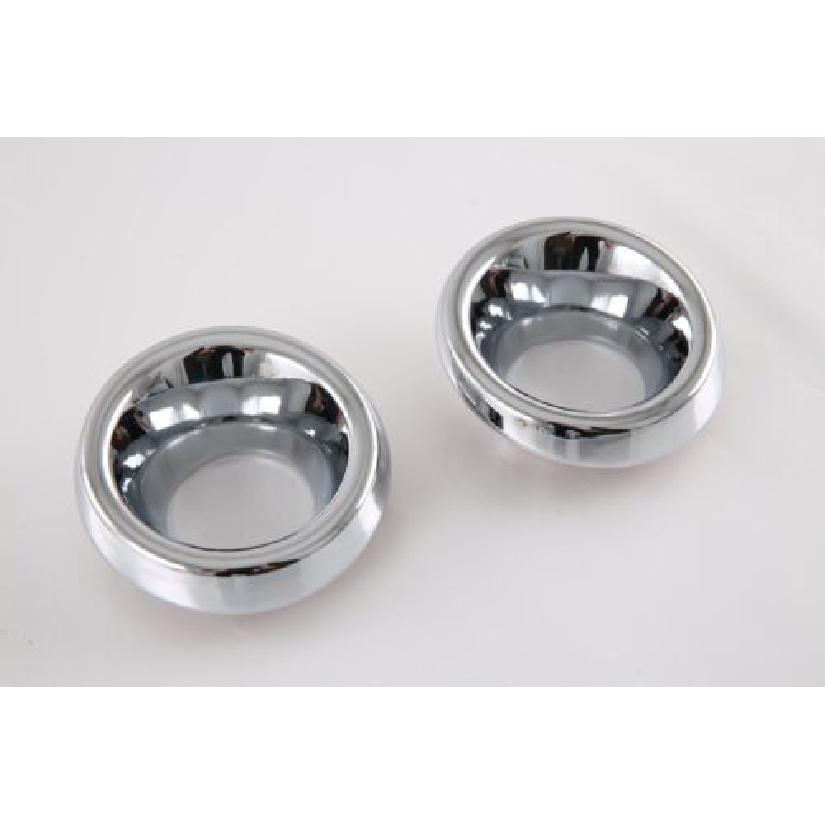 Chrome Front Fog Light Ring Loop Lid Cover Trim For - Kia Forte K3