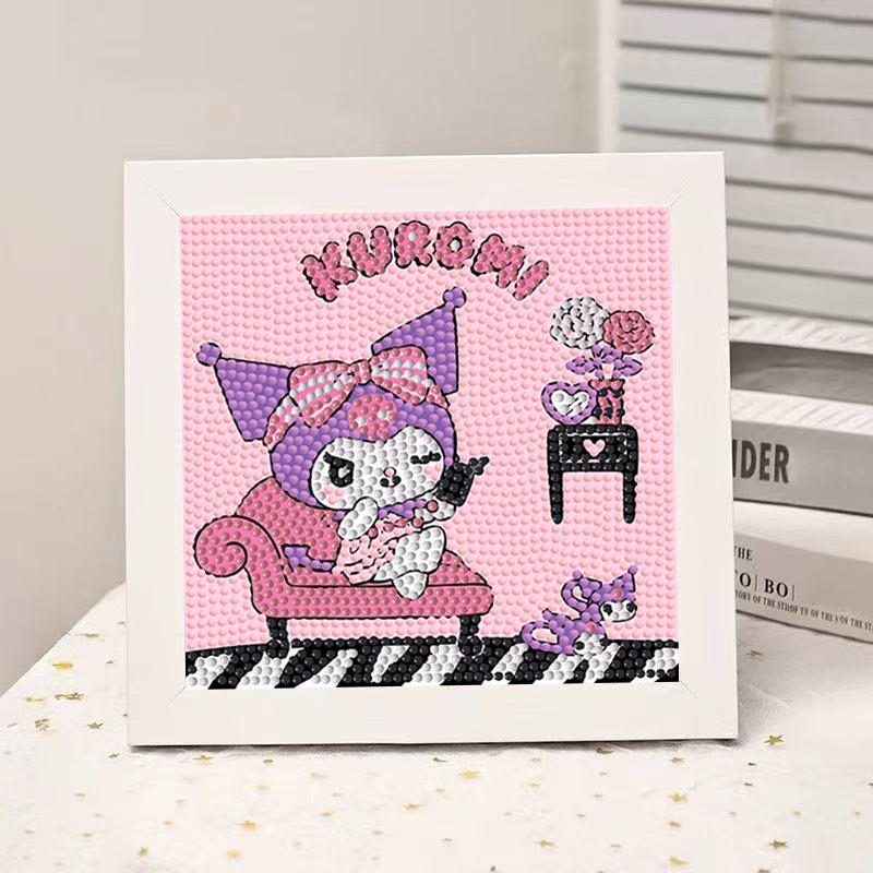 High-End Diamond Painting Diy Van Gogh Starry Sky Cat Creative Handmade Toy Table Decoration Diamond Painting With Frame