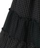 BAUF Vintage Frill Skirt [Black Check]