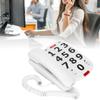 Big Button Phone Wired Big Button Landline Phone with Easy To Read Big Buttons and Super Loud Ringtones