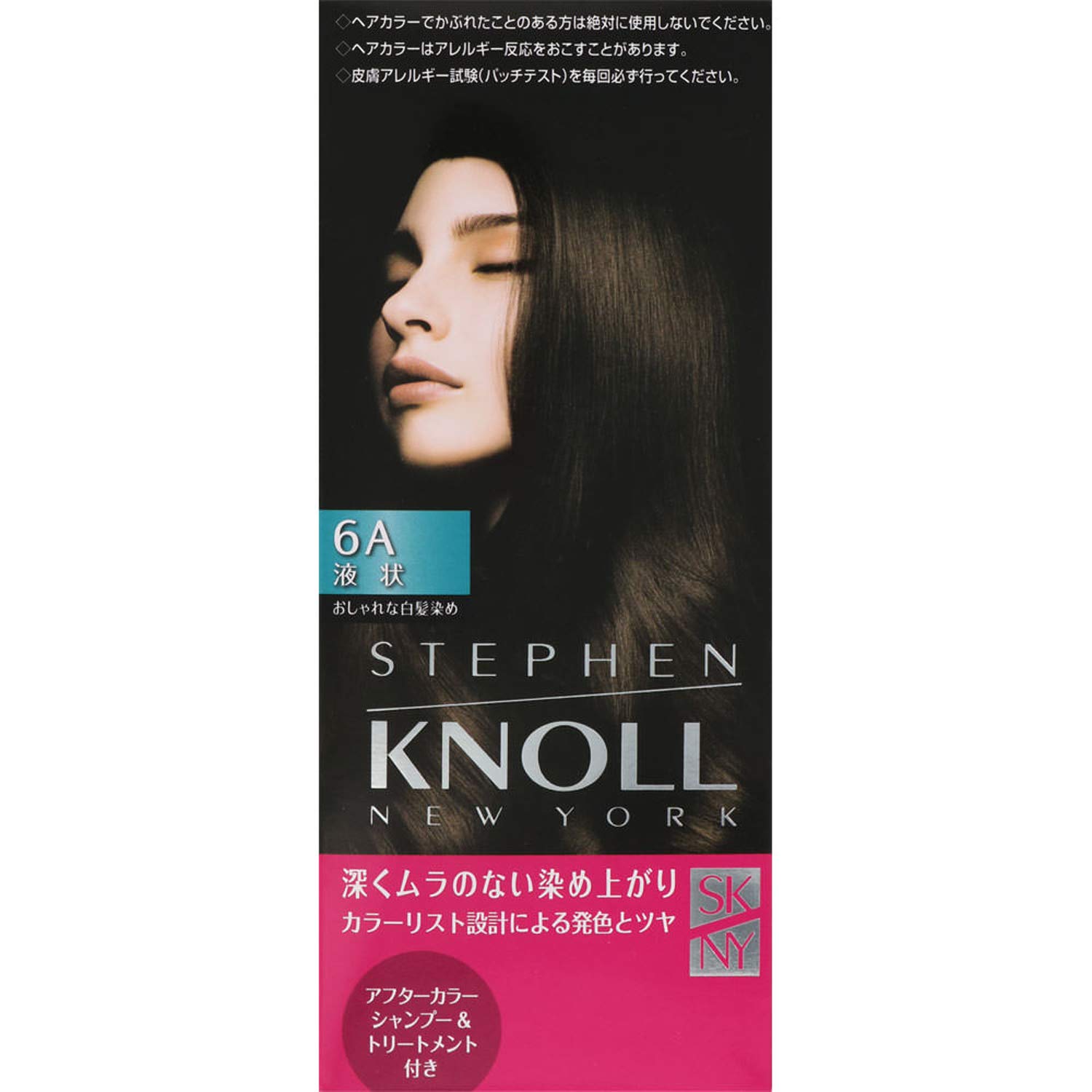 

STEPHEN KNOLL Color Couture Liquid Hair Color for Gray Ice 1 Count (Quasi-drug) Hair, 6A, Brown, (x 1)