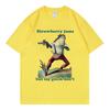 Strawberry Jams But My Glock Dont Funny Frog Meme Tshirt High Quality Fashion Oversized T Shirt Unisex Casual Cotton Tshirts