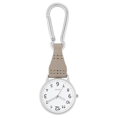 Sun Flame Hook Watch with J-Axis Carabiner, Gray, 20P1361-GY