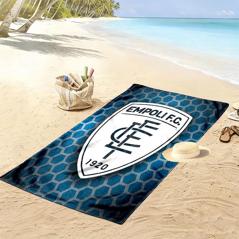 Empoli Logo Aufdruck Strandtuch, Großes Weiches Schnelltrocknendes Handtuch für Strand Camping Schwimmen