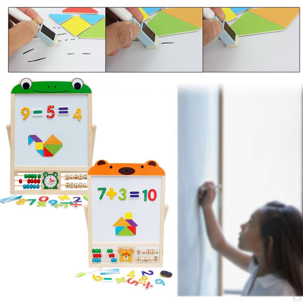 Drawing Board Art Easel Jigsaw puzzle children toys for Boys Girls