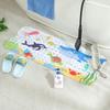 Tappetino antiscivolo in PVC per vasca da bagno - Sott'acqua, Cartoon Esteso, Tappetino da Pavimento per Bambini, 100x40cm